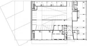 Tekening begane grond toren 3