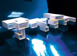 Maquette woningtypen