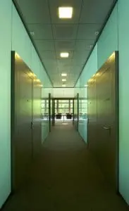 Gang in de groene vleugel