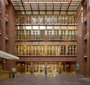 Noordzijde centrale hal