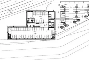 Tekening begane grond