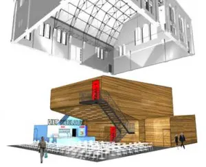 Doos-in-doos constructie