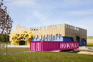 Overzicht van de Villa Hoogvliet