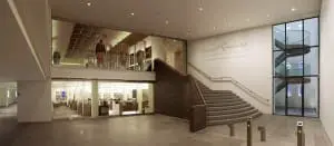 museumwinkel en boven expositieruimte. Foto Luuk Kramer.