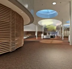 4 Espressobar in de vorm van een mega-trechter, de inbreng van Richard Hutten