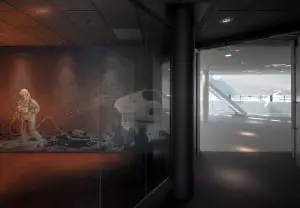 Vergaderruimte met ruimtevaartmotief