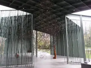 Het huis in beeldenpark Middelheim Antwerpen- Robbrecht en Daem architecten. Foto Jacqueline Knudsen