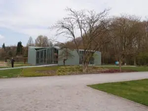 Het huis in beeldenpark Middelheim Antwerpen- Robbrecht en Daem architecten. Foto Jacqueline Knudsen