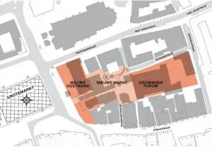 Situatietekening Groninger Forum