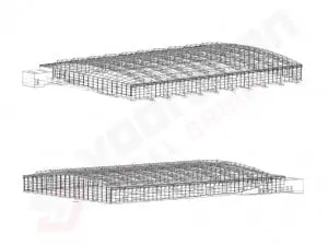 Emmen Dierenpark tropische kas  constructie