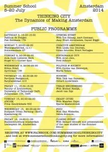 summer school uva 2014 programma