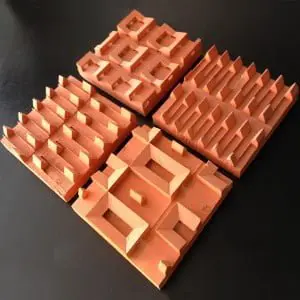 Woonlandschapmaquette van Onix