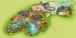 Het Poolse plan is inmiddels Adventure World Warsaw gedoopt. Fase I loopt tot 2015 en behelst 200.000 vierkante meter gebouwen op 100 hectare. Als Fase II in 2020 is afgerond staat er meer dan de dubbele hoeveelheid gebouwen op bij elkaar 240 hectare.
