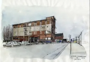 Sfeerimpressie van industrieel erfgoed in Zutphen, Jan Metz