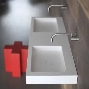 Wastafel Base en kruk Shape van NotOnlyWhite.