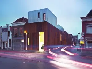 Laad- en losruimte aan de Lammermarkt.