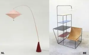 Links: Studio Wieki Somers, Aoyama. Rechts: Muller van Severen, Installation S.Foto: Fien Muller