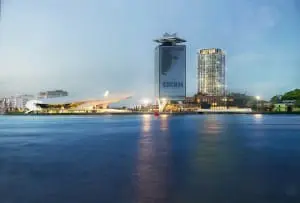 Toren 1 Overhoeks architect aul de Ruiter, impressie 3D studio Prins