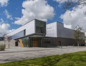 Sportcentrum Zaandam hoofdentree - UArchitects