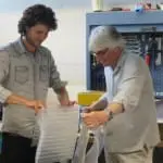 Mels Crouwel en Jolan van der Wiel