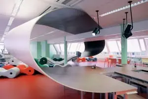 Remy & Veenhuizen interieur kantine ministerie VROM