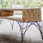 Wireframe TV Cabinet van Luuk van Vliet