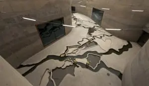 Maquette van de Hollandse Waterlinie