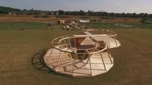 Tijdelijk paviljoen in Dorsten, zomer 2015