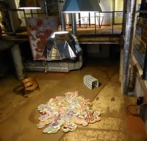 Object Rotterdam 2016 - No hot work in het vooronder van SS Rotterdam met o.a. RemyVeenhuizen