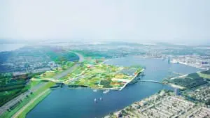 Almere Oosterwold MVRDV  floriade 2022 masterplan