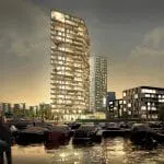 Houten woontoren HAUT