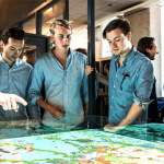 waterbouwkundige maquette