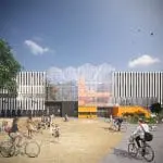 Ontwerp Vakcollege Tilburg door architecten_en_en