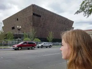NMAAHC gevel 14th st NW. Foto Jacqueline Knudsen