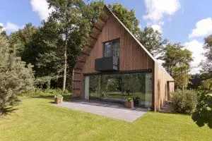 Bosvilla Voorschoten, architect eigen huis