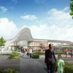 artist impression winkelcentrum Leidschenhage