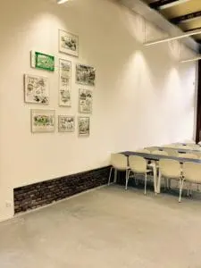 Restaurant de vrede van Wageningen in de oude Raadzaal