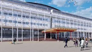 Luifel stadhuis Apeldoorn