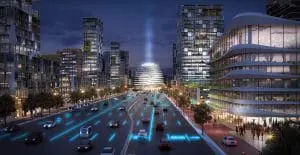 Snelweg en stad UNStudio