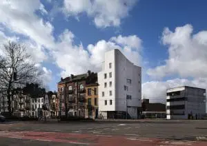 logement navez Brussels, winnaar Mies van der Rohe Award voor jong talent