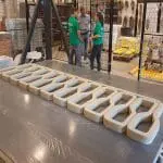 3D geprinte betonnen fietsbrug