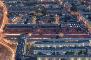 De Schilderswijk in Den Haag met woningbouwprojecten van Mecanoo, Peter Drijver, Braaksma & Roos en anderen