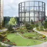 Landschapsontwerp Gasklockan stockholm