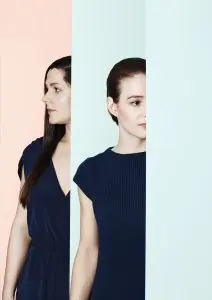 Eefiene Bolhuis en Eva Gevaert vormen samen de Intuïtiefabriek. Foto Sabrina Bongiovanni.