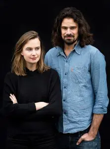 Studio Drift: Lonneke Gordijn en Ralph Nauta. Foto: J.W. Kaldenbach
