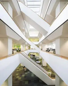 Renovatie hoofdkantoor ASR Verzekeringen Utrecht, architect: Team V.