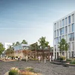 Entree Atelier Pro en Vakwerk ontwerpt Universitair centrum psychiatrie groningen