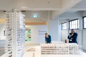 IABR 2018: Civic formuleerde 45 uitgangpunten voor een duurzame relatie tussen architectuur en energie. Deze werden geconcretiseerd in ontwerpen, zoals een collectief woongebouw • Foto Aad Hoogendoorn.