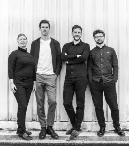 Ingrid van der Heijden, Rick ten Doeschate, Jan Lebbink en Gert  Kwekkeboom vormen samen Civic • Foto Dik Nicolai.