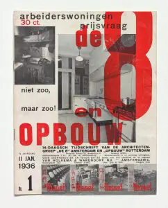 Nummer van De 8 en Opbouw , 11 januari 1936. Particuliere collectie in Nederland, met dank aan DerdaBerlin